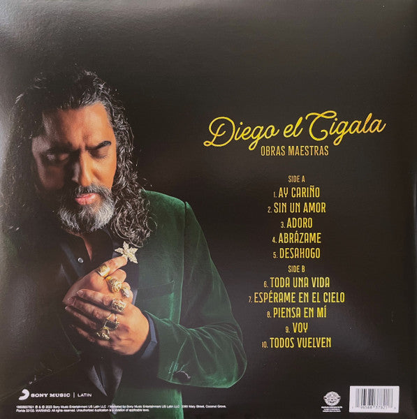 Diego "El Cigala" – Obras Maestras - LP
