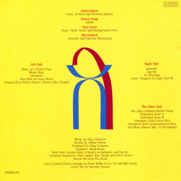 King Crimson – Three Of A Perfect Pair CD