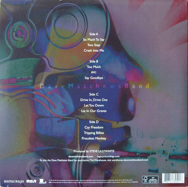 Dave Matthews Band – Crash 20Th Anniversary Edition - LP