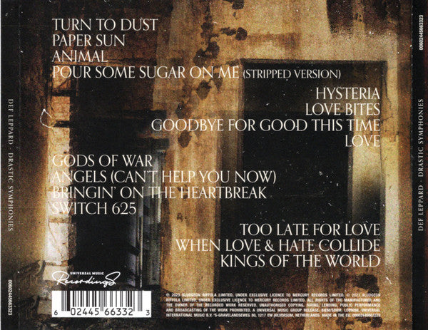 Def Leppard With The Royal Philharmonic Orchestra – Drastic Symphonies - CD