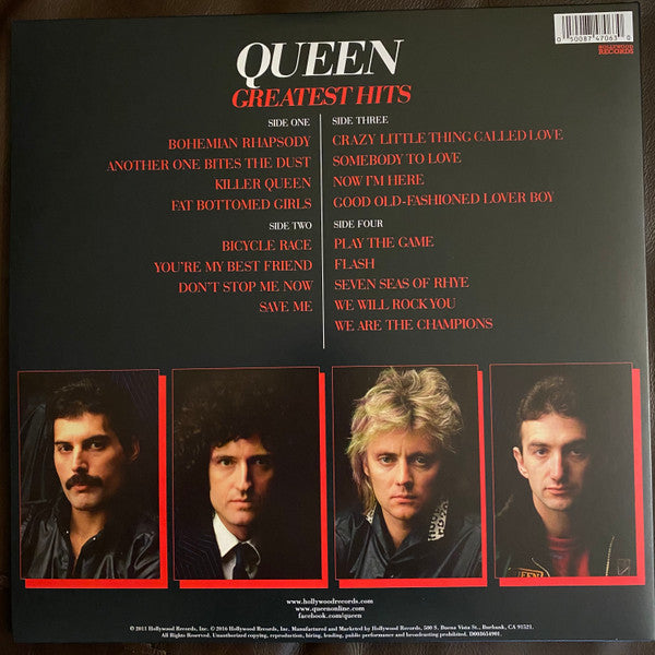 Queen – Greatest Hits - LP Rojo