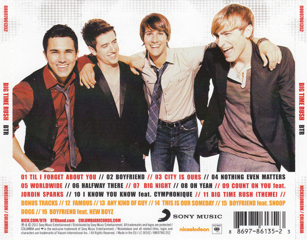 Big Time Rush – BTR - CD
