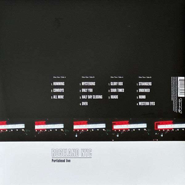 Portishead – Roseland NYC Live 25Th anniversary - LP Rojo