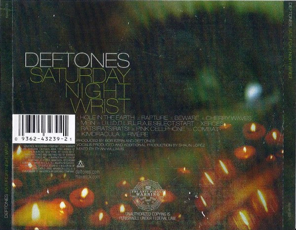 Deftones – Saturday Night Wrist - CD