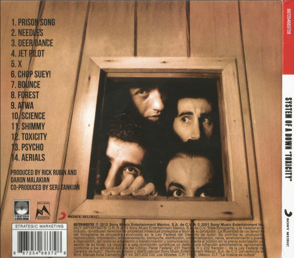 System Of A Down – Toxicity - CD