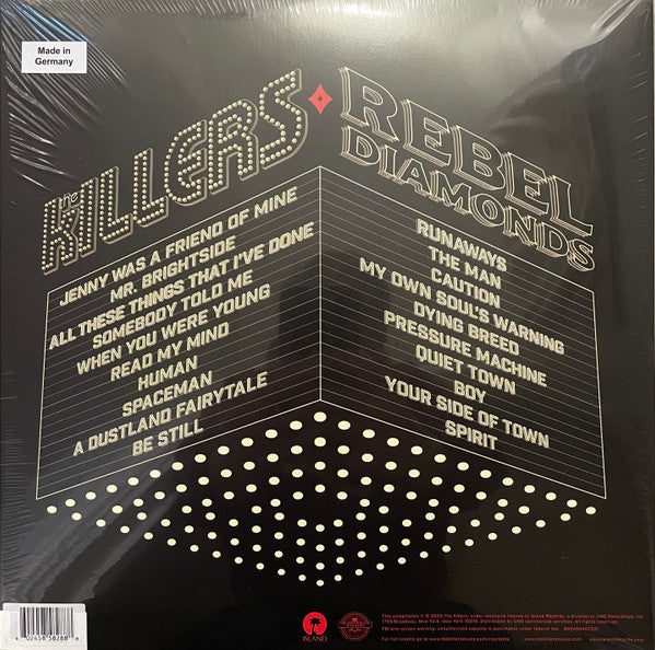 The Killers – Rebel Diamonds - LP Crema
