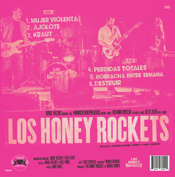 Los Honey Rockets – Asco en el Escenario LP