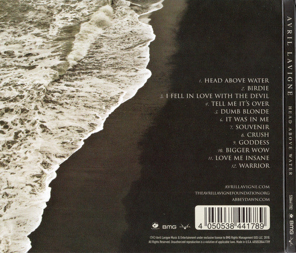 Avril Lavigne – Head Above Water - CD