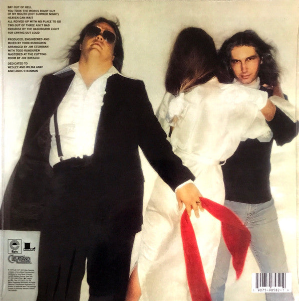 Meat Loaf – Bat Out Of Hell - LP Rojo