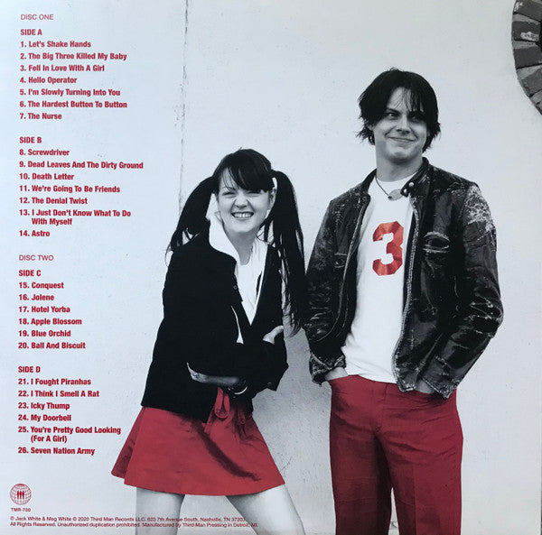 The White Stripes – My Sister Thanks You And I Thank You The White Stripes Greatest Hits - LP