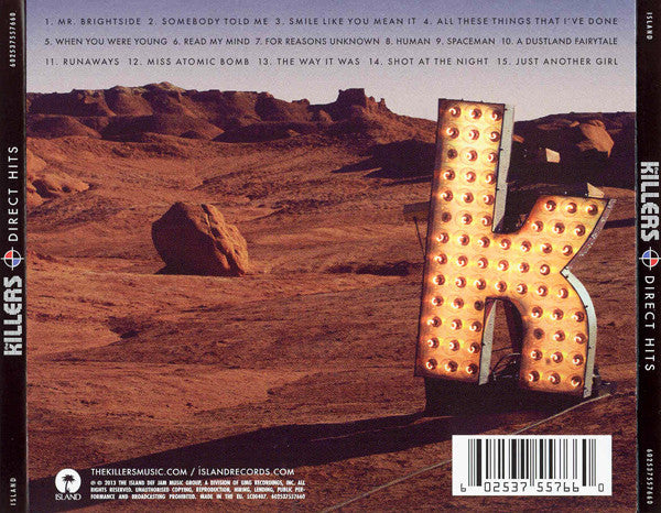 The Killers – Direct Hits - CD