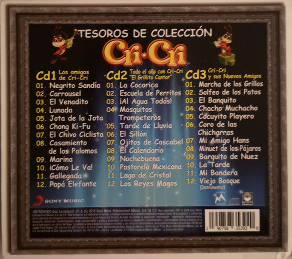 Cri-Cri – Tesoros De Coleccion Vol. 1 - CD