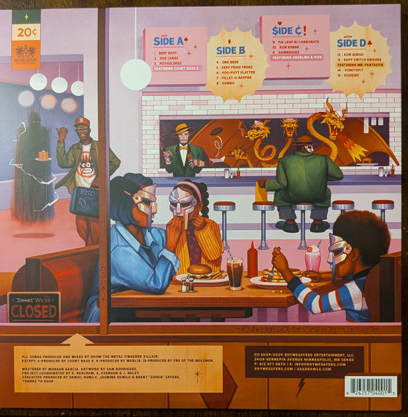 MF Doom – MM..Food - LP Silver