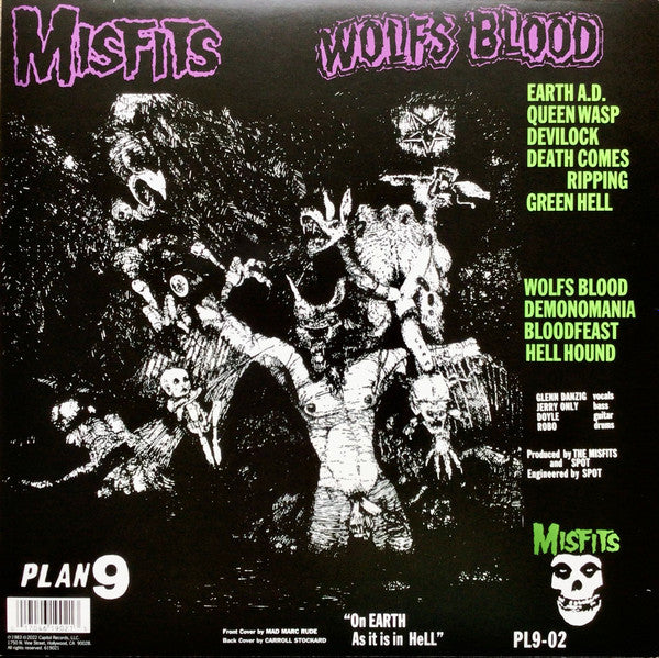 Misfits – Earth A.D. / Wolfs Blood - LP