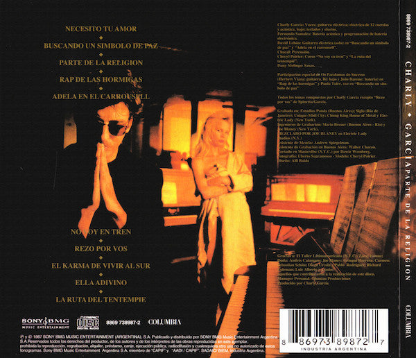 Charly Garcia – Parte De La Religión CD