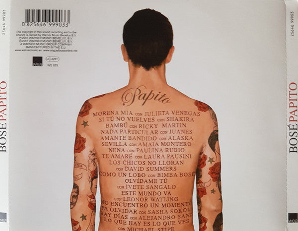 Miguel Bosé – Papito - CD