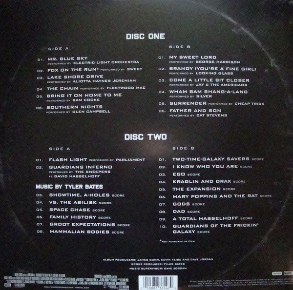 Various – Guardians Of The Galaxy Vol. 2 (Songs From The Motion Picture) - LP Rojo