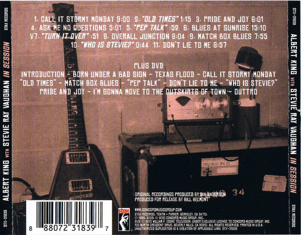 Albert King With Stevie Ray Vaughan – In Session... - CD+DVD