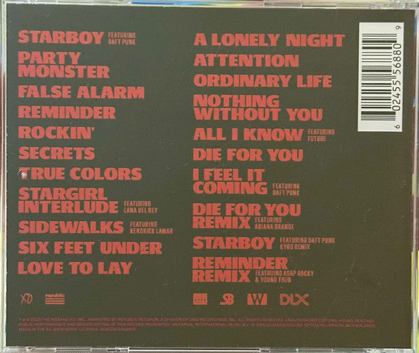 The Weeknd - Starboy CD