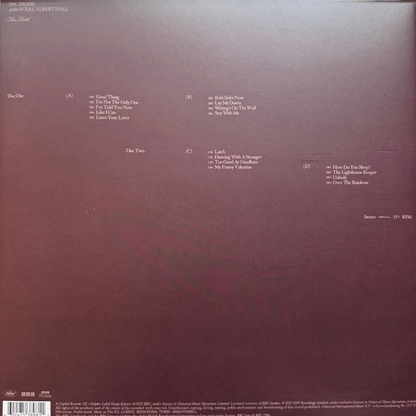 Sam Smith  – BBC Proms At The Royal Albert Hall RSD 2025 - LP