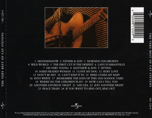 Cat Stevens – The Very Best Of Cat Stevens - CD