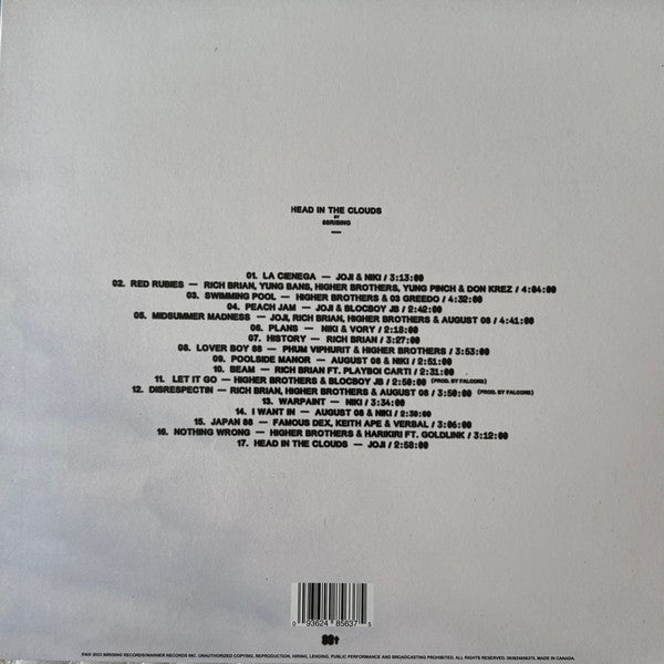 88rising – Head In The Clouds LP