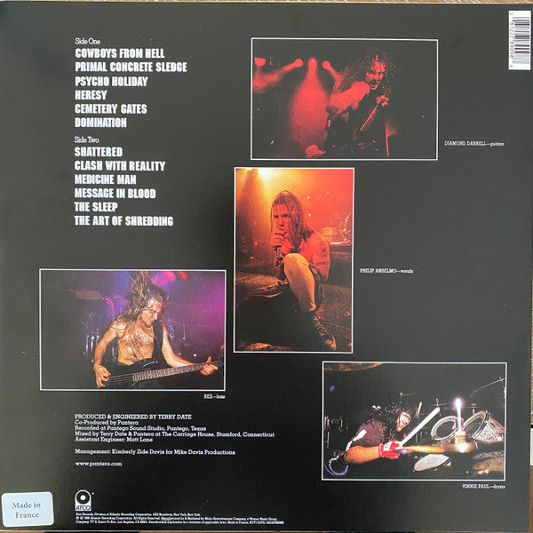 Pantera – Cowboys From Hell - LP