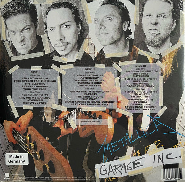 Metallica – Garage Inc. - LP Celeste
