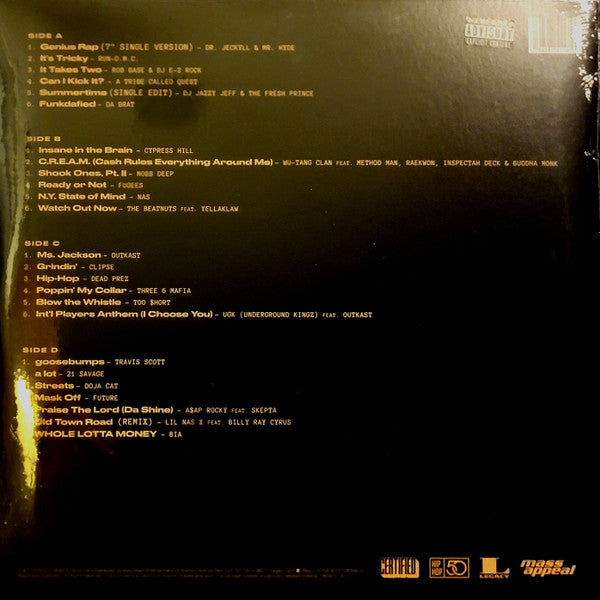 Various – Raised By Rap: 50 Years Of Hip Hop - LP