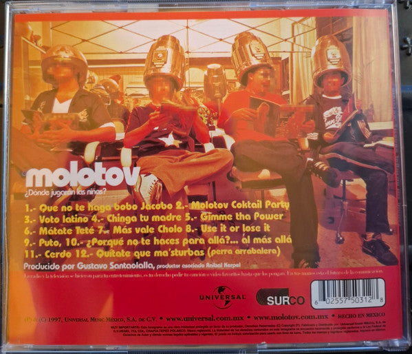Molotov – ¿Dónde Jugarán Las Niñas? - CD