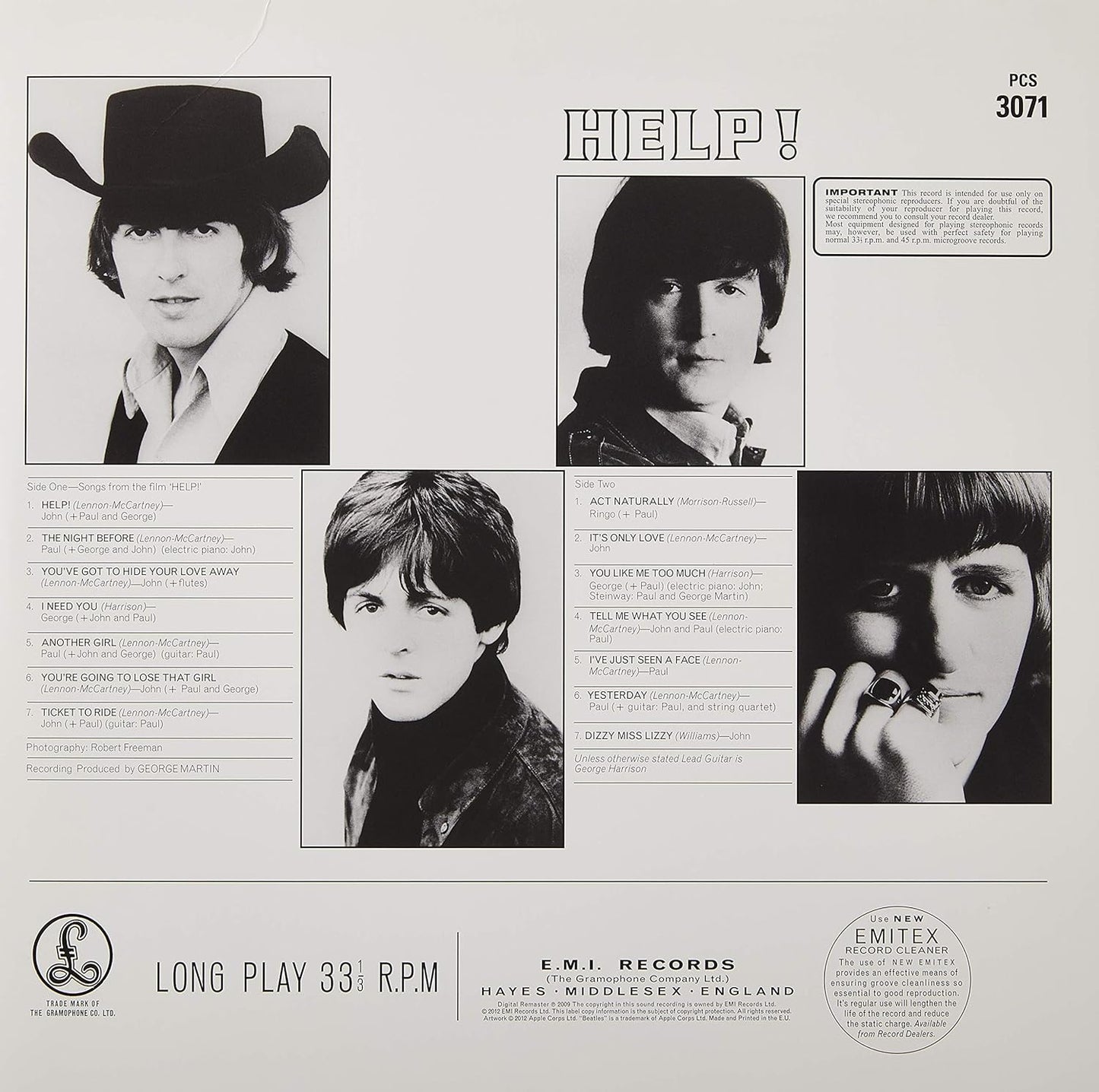 The Beatles - Help LP