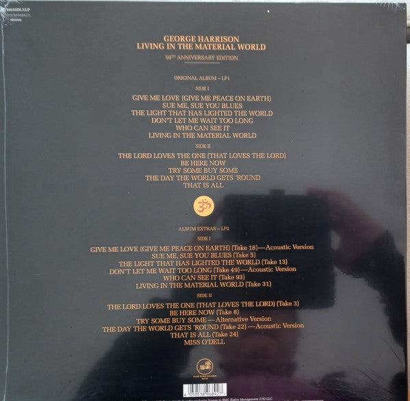George Harrison – Living In The Material World 50Th Anniversary - LP