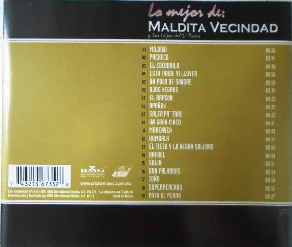 Maldita Vecindad y Los Hijos Del 5to. Patio – Lo Mejor De CD