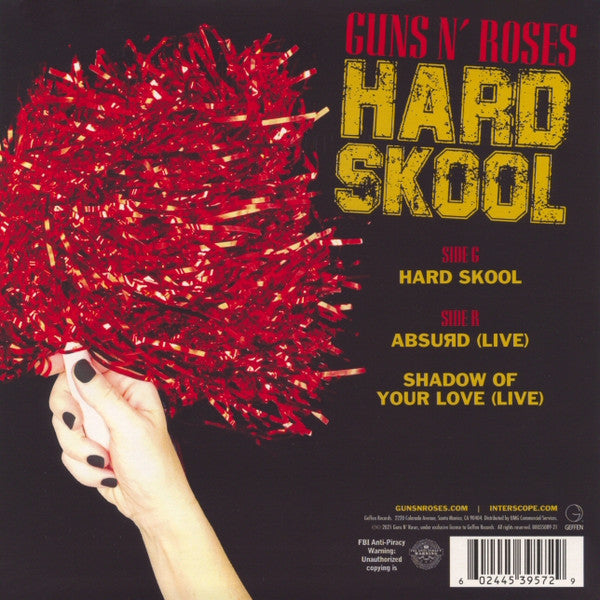 Guns N' Roses – Hard Skool - LP 7 Pulgadas