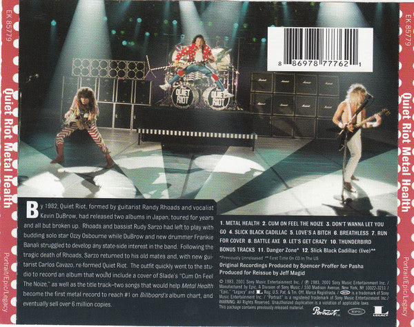 Quiet Riot – Metal Health - CD