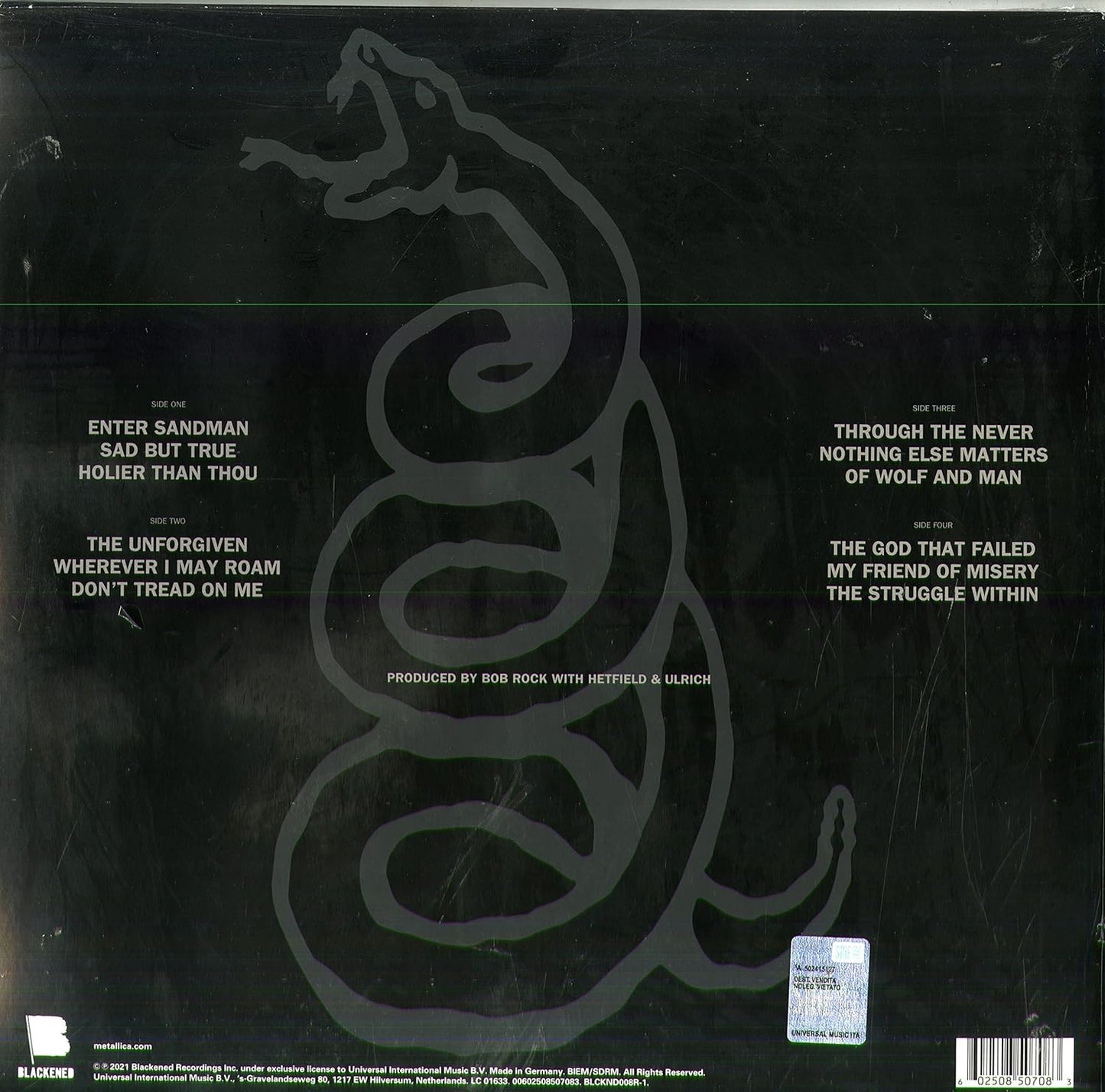 Metallica - Metallica LP