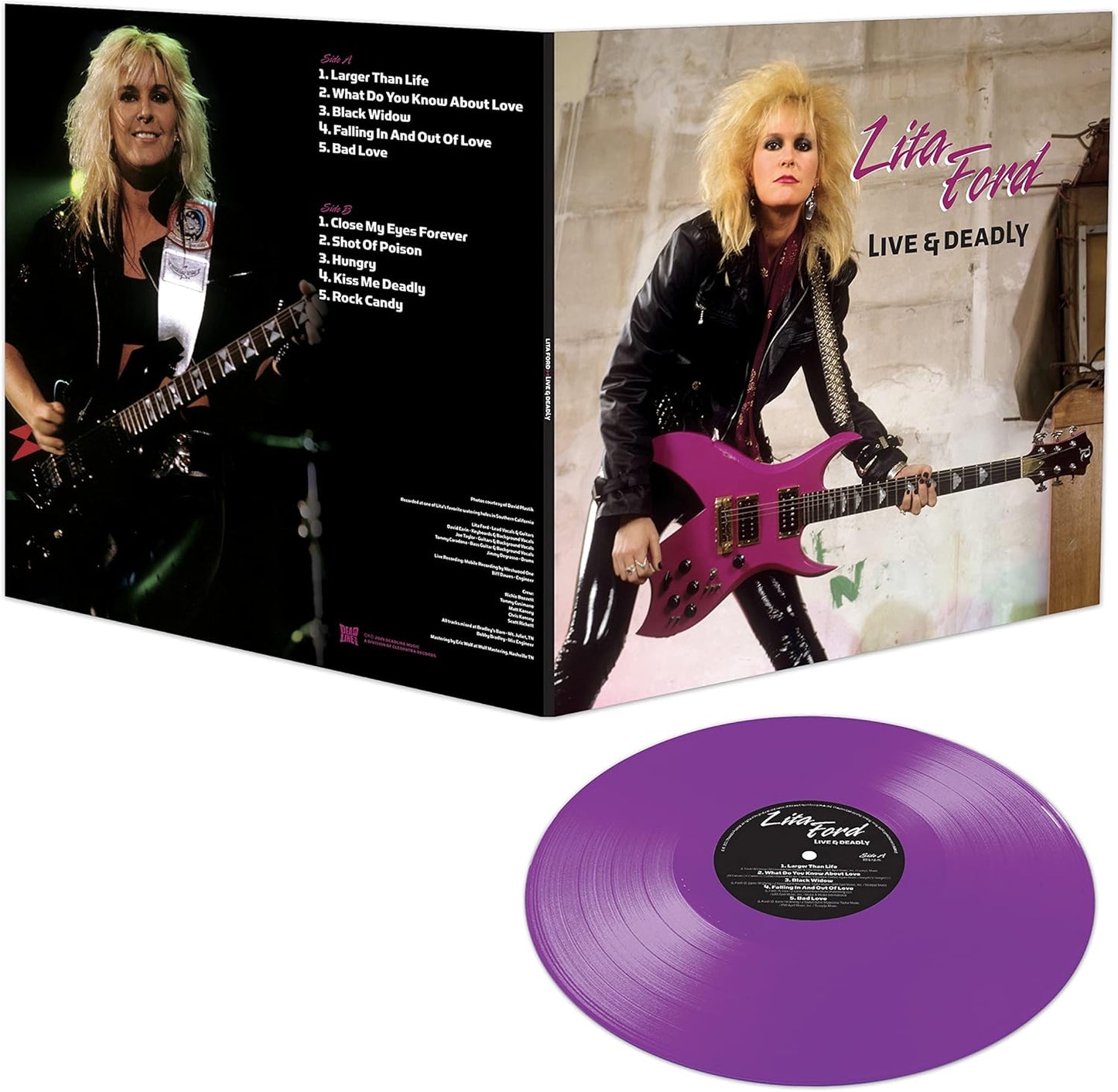 Lita Ford – Live & Deadly LP