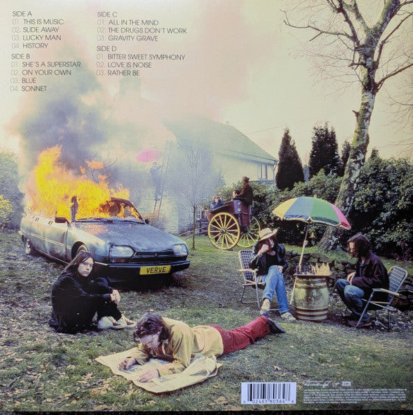 The Verve – This Is Music: The Singles - LP Verde/Rojo