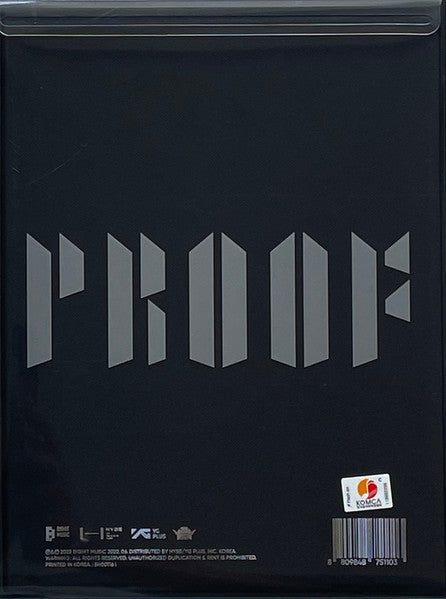 BTS  – Proof - CD