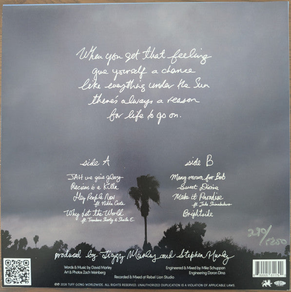 Ziggy Marley – Brightside RSD 2026 - LP Naranja Translucido