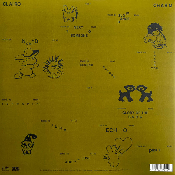 Clairo  – Charm - LP Rosa