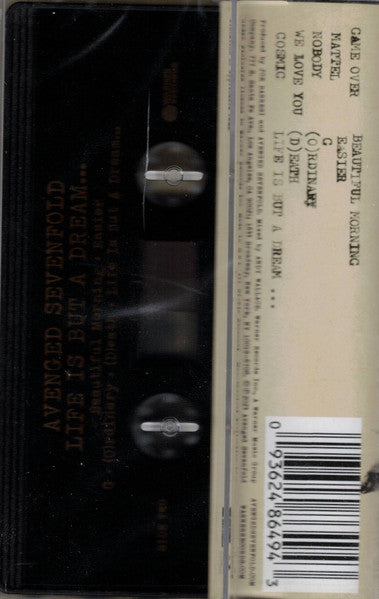 Avenged Sevenfold – Life Is But A Dream... - Cassette