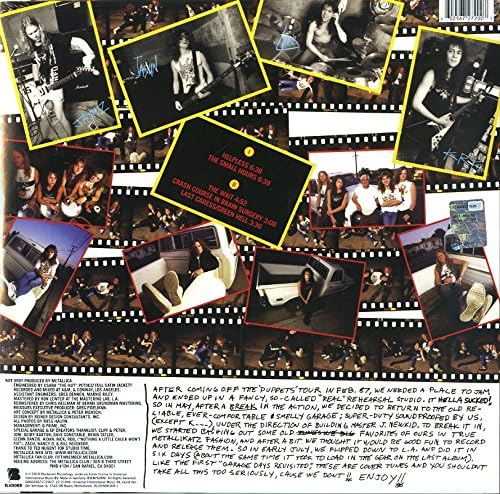 Metallica - The $5.98 E.P.: Garage Days Re-Revisited LP