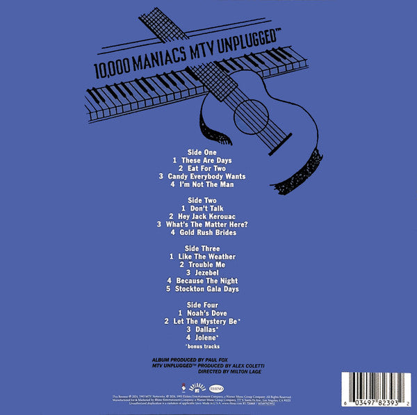 10,000 Maniacs – MTV Unplugged - LP