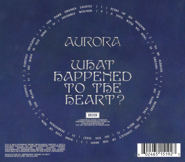 Aurora – What Happened To The Heart? CD