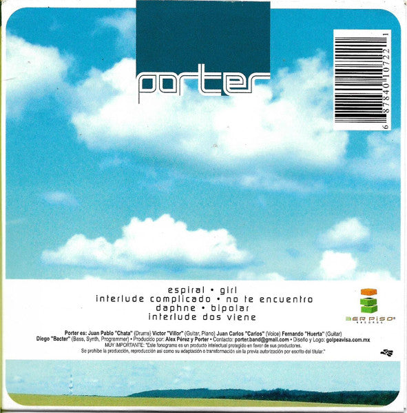 Porter – Donde Los Ponys Pastan - CD