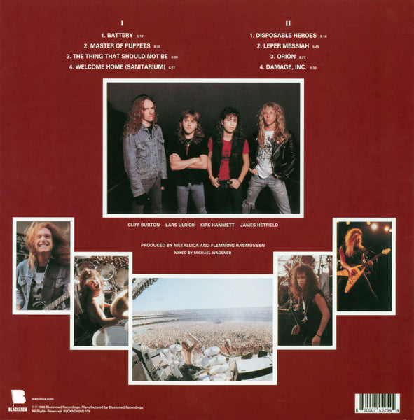 Metallica – Master Of Puppets - LP Battery Brick