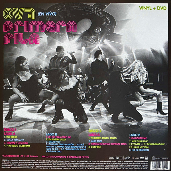 OV7 – Primera Fila - LP Amarillo/ Rosa