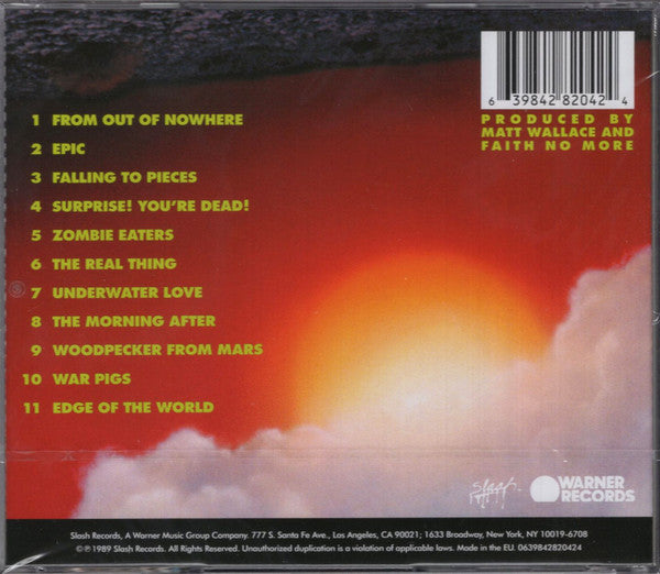 Faith No More – The Real Thing - CD