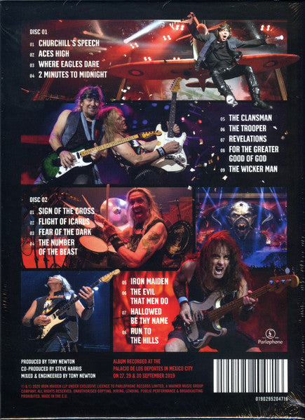 Iron Maiden – Nights Of The Dead, Legacy Of The Beast: Live In Mexico City - CD